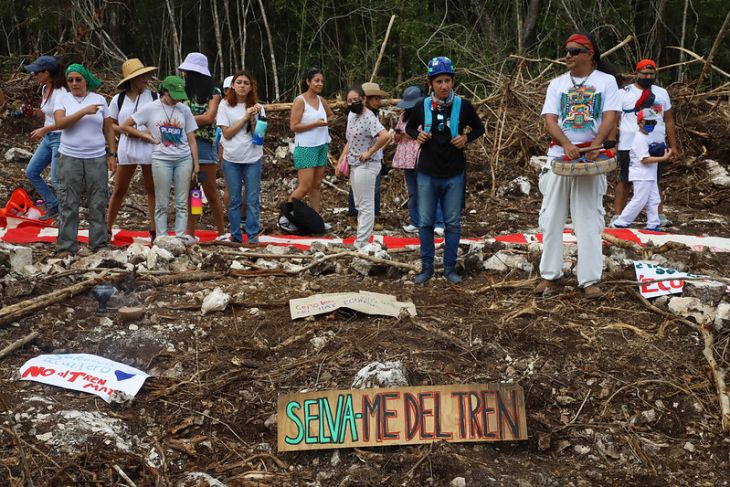 López Obrador, dispuesto a dialogar con detractores del Tren Maya