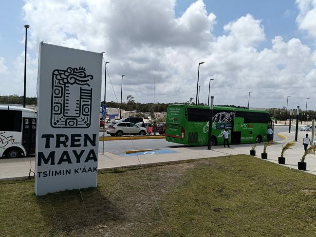 Llegan a Cancún nuevos vagones para el Tren Maya