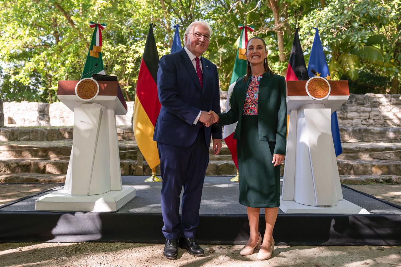 El empresariado alemán llega para quedarse en México en un entorno seguro: Steinmeier tras encuentro con Sheinbaum