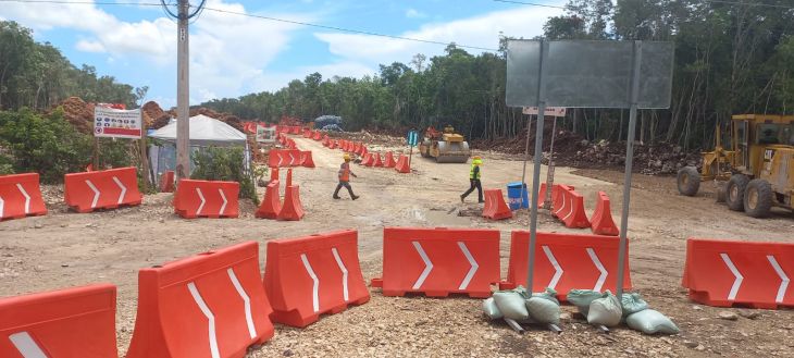 Volqueteros solicitan mayor vigilancia en el tramo 5 del Tren Maya, ante asaltos