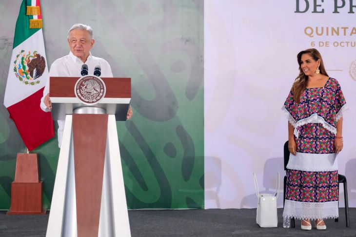 El 15 de diciembre se inaugura el tramo Palenque-Cancún del Tren Maya, anuncia AMLO