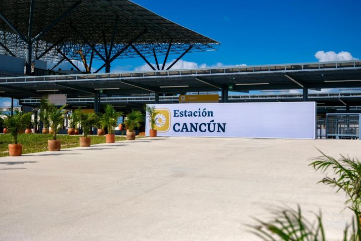 Cancún Aeropuerto, la estación del Tren Maya con mayor demanda