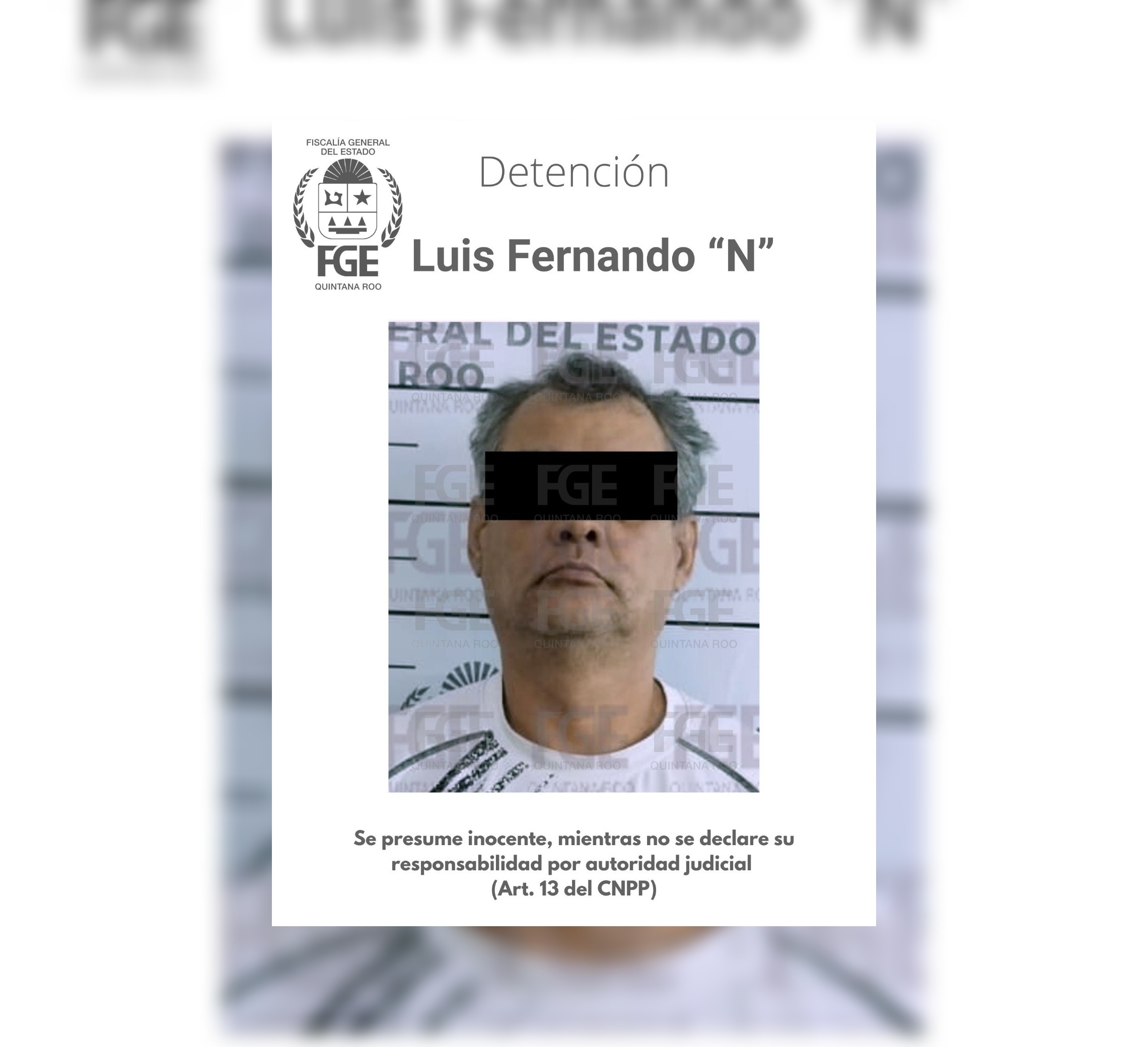 Investigan a 'El Inge' como autor intelectual del asesinato de líder de la CROC en Cancún