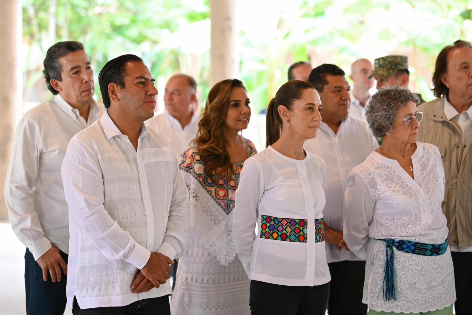 Claudia Sheinbaum realiza el primer recorrido del Tren Maya de la ruta Palenque-Chetumal