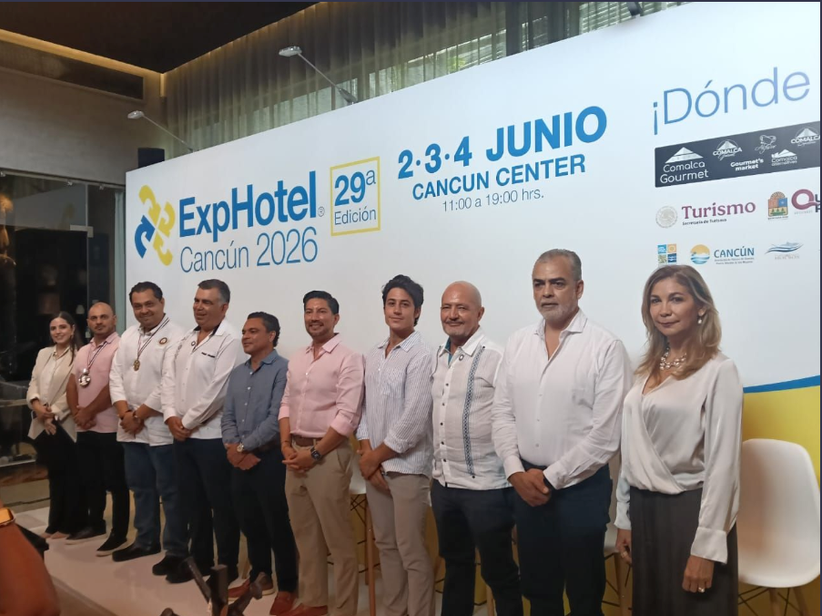 Prevén récord de asistencia a la ExpHotel Cancún 2026