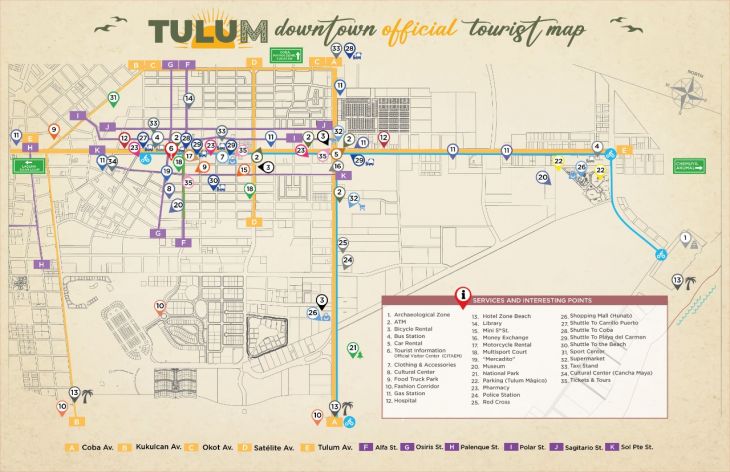 La Jornada Maya | Quintana Roo | Miguel Améndola | Estrena Tulum mapa ...