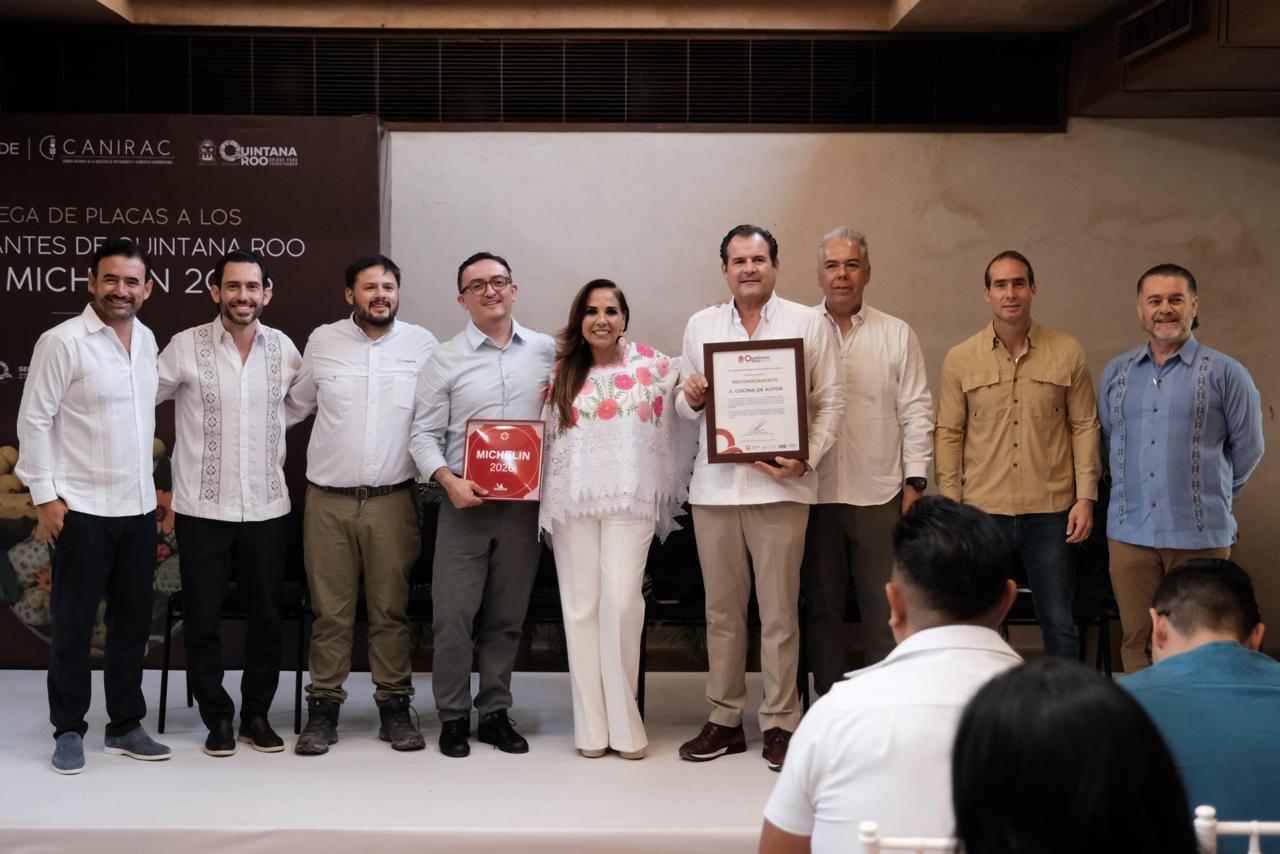 Quintana Roo presume 19 restaurantes en la Guía Michelin 2026