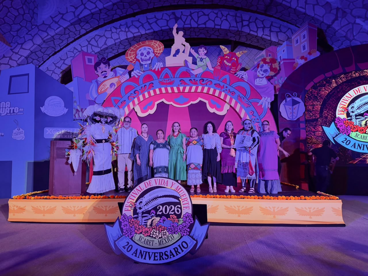 Presentan la XX edición del Festival de de Vida y Muerte de Xcaret