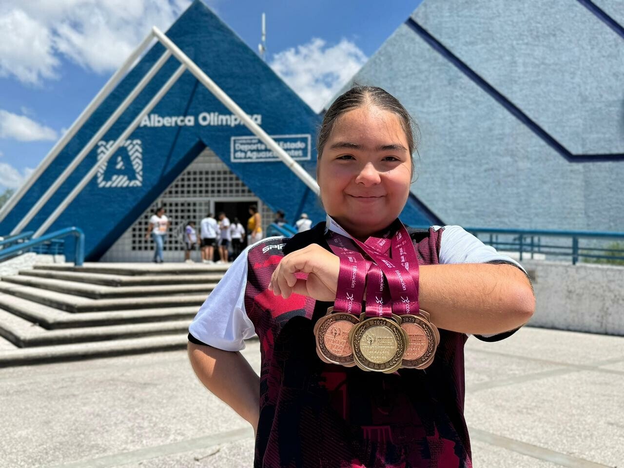 Nadadores de QRoo suman cinco medallas en la Paralimpiada Nacional Conade 2025