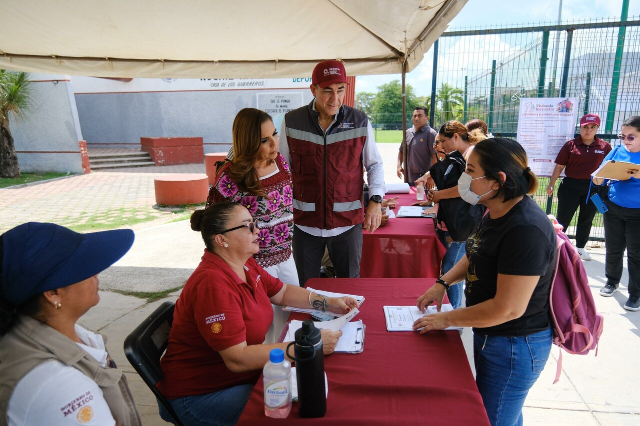 Inicia en Cancún registro del programa Vivienda para el Bienestar
