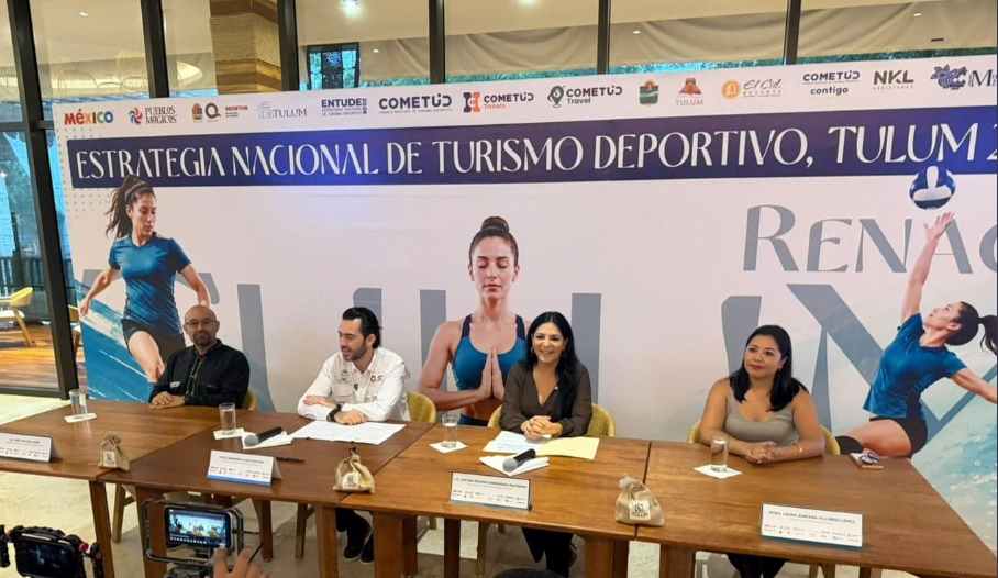 Presentan Estrategia Nacional de Turismo Deportivo para 'Tulum Renace'