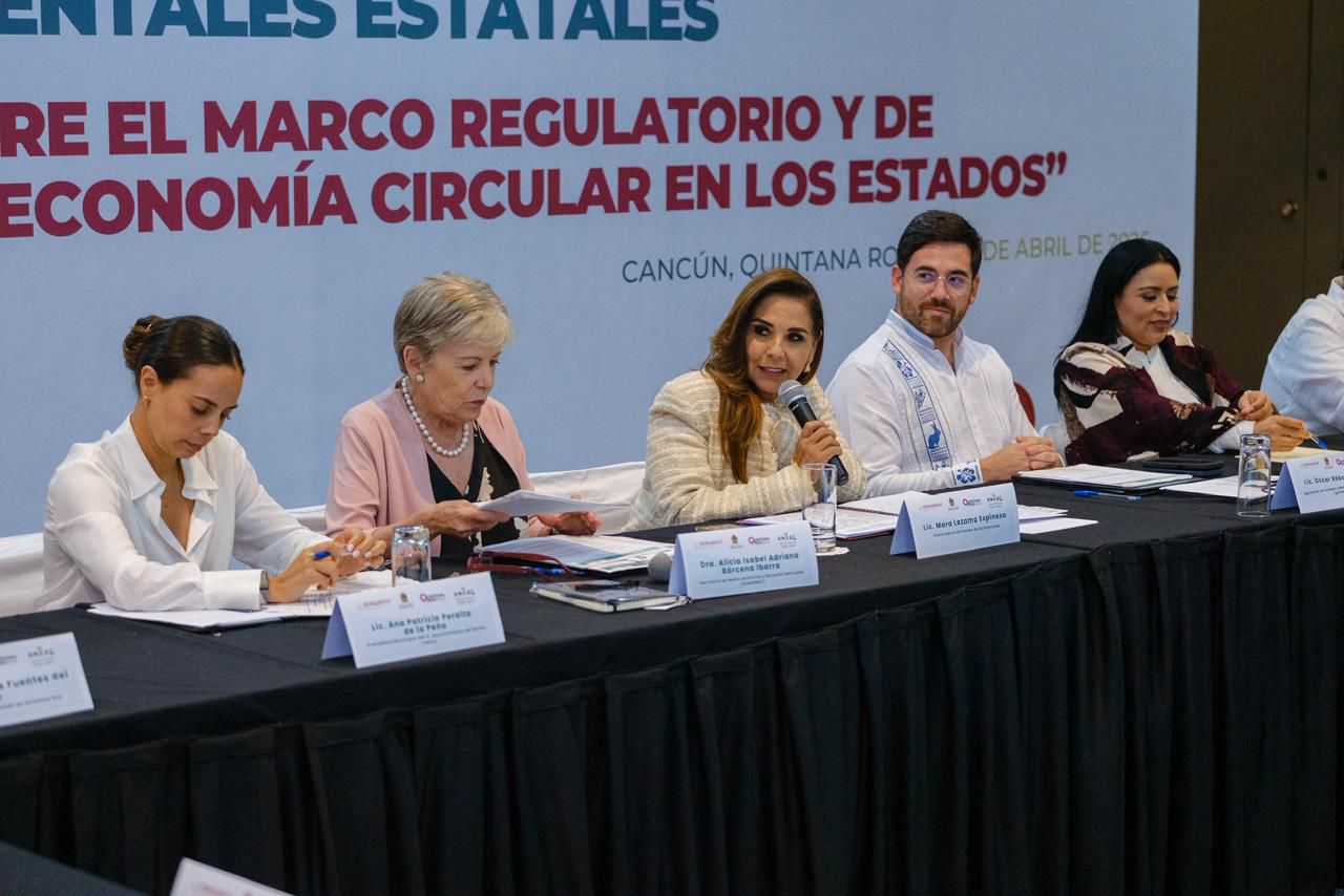 En reunión en Cancún, autoridades ambientales analizan los principales desafíos ambientales de México