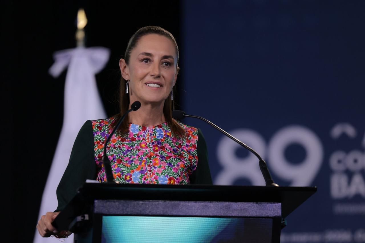 En convención de Cancún, Sheinbaum pide a banqueros mayor financiamiento a Pymes