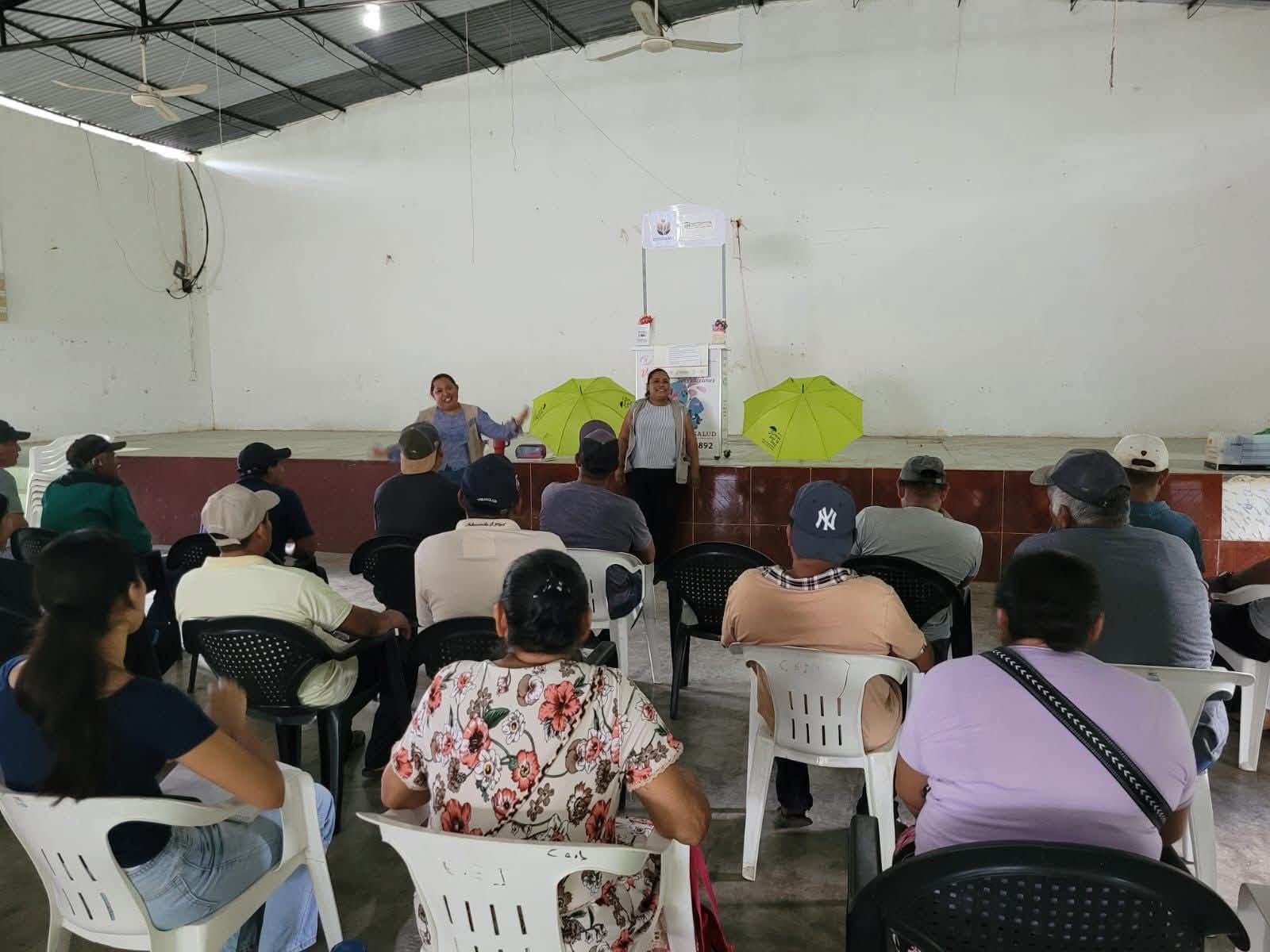 Refuerzan prevención de suicidio y adicciones en comunidades rurales de Candelaria