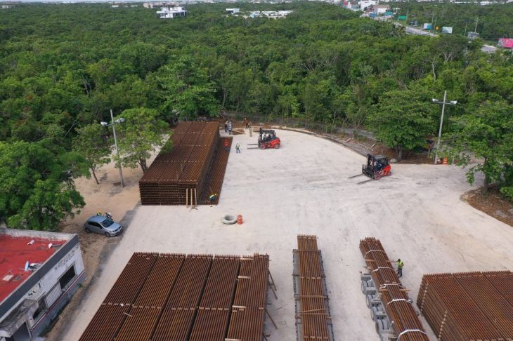 Llegan a Quintana Roo rieles para Tramo 5 Sur del Tren Maya