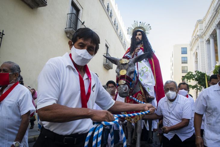 Galería: Con misa en Catedral, meridanos celebran el Domingo de Ramos