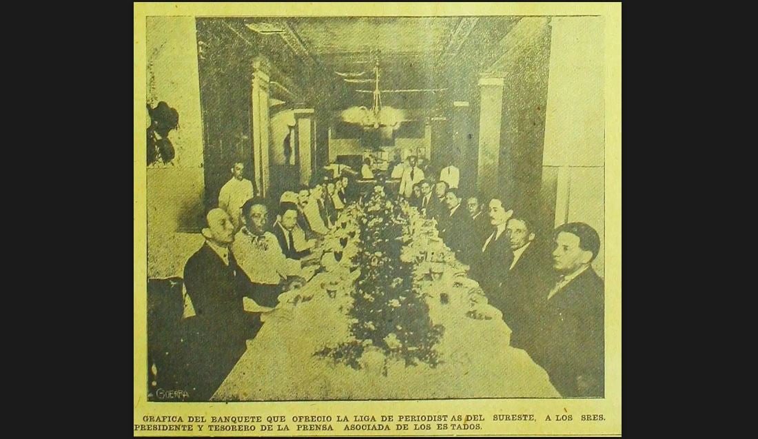 Ágape entre periodistas