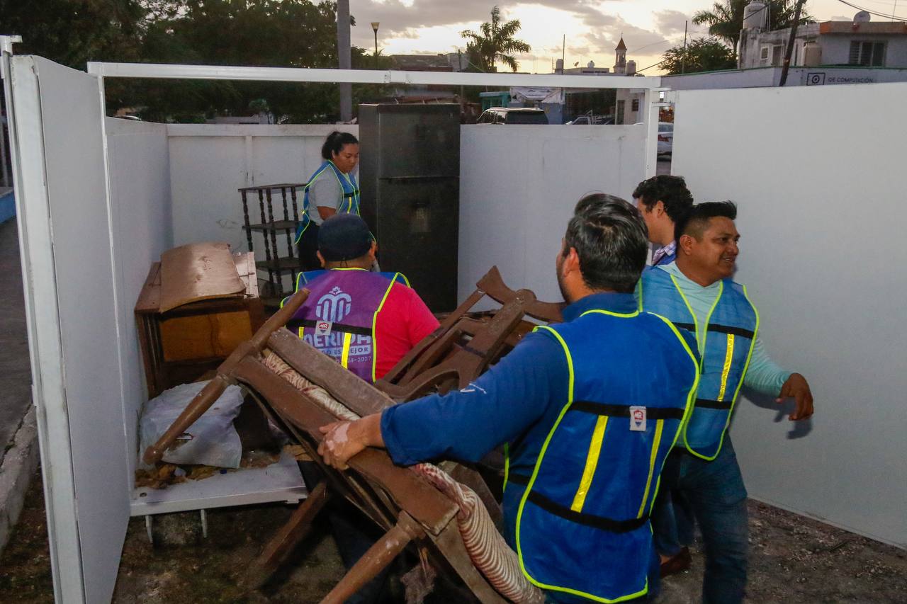 Instan a utilizar los puntos 'Mérida Limpia' para evitar inundaciones en la capital