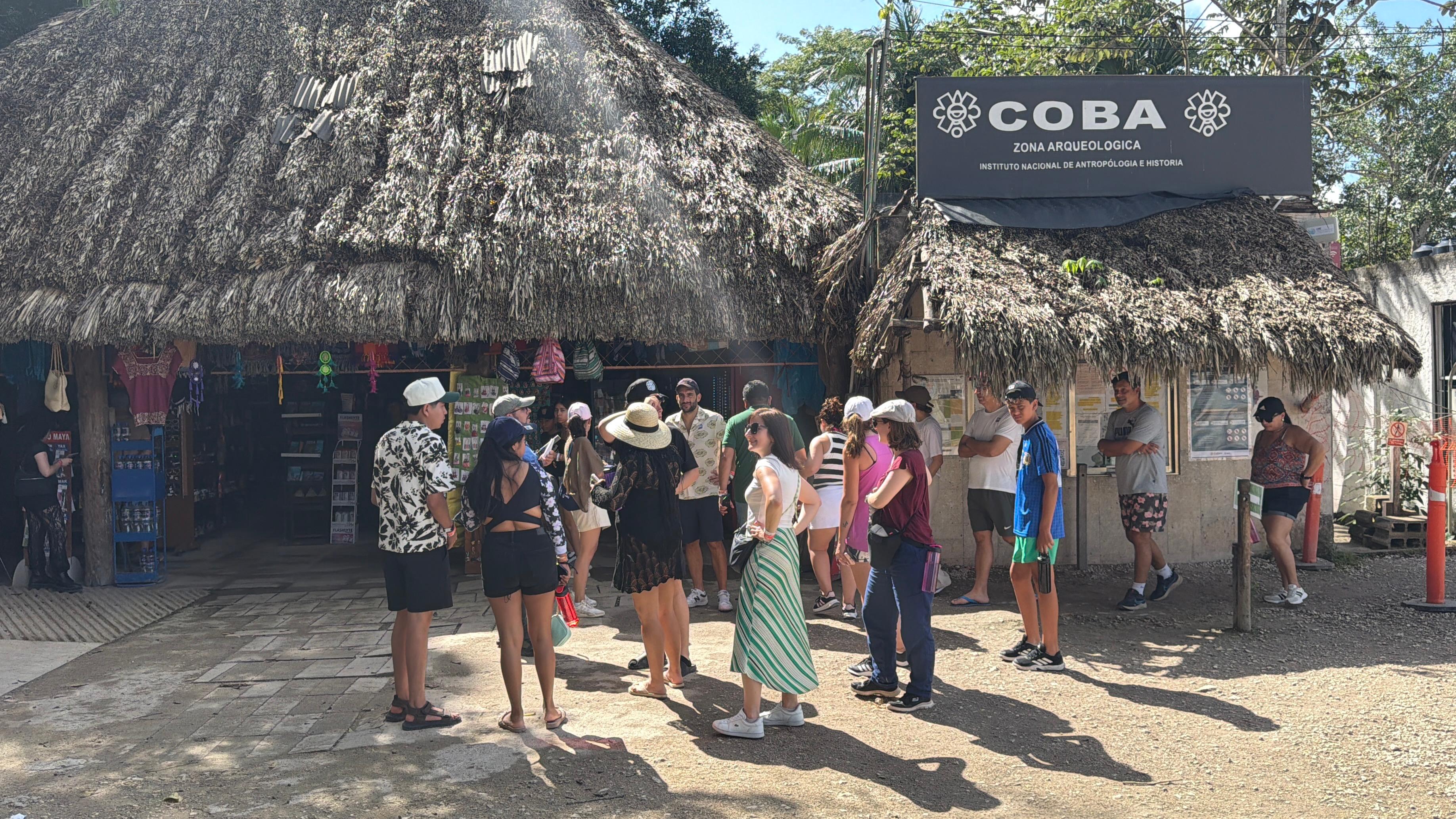 Disminuye la afluencia turística en la zona arqueológica de Cobá