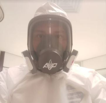 Cronograma de jornada laboral en área COVID