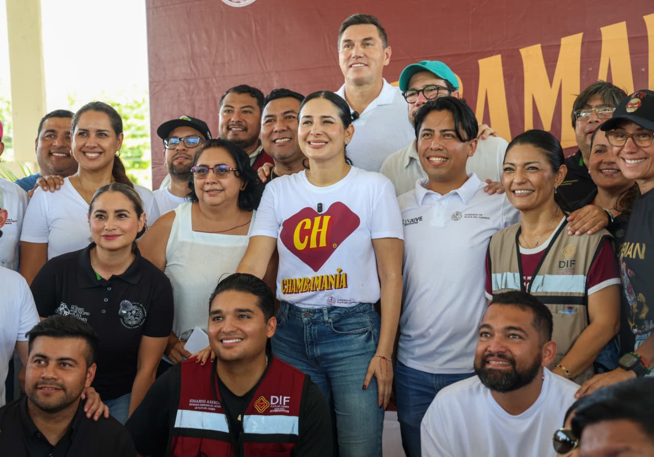 ''Chambamanía'' llega a la colonia Ejido de Playa del Carmen