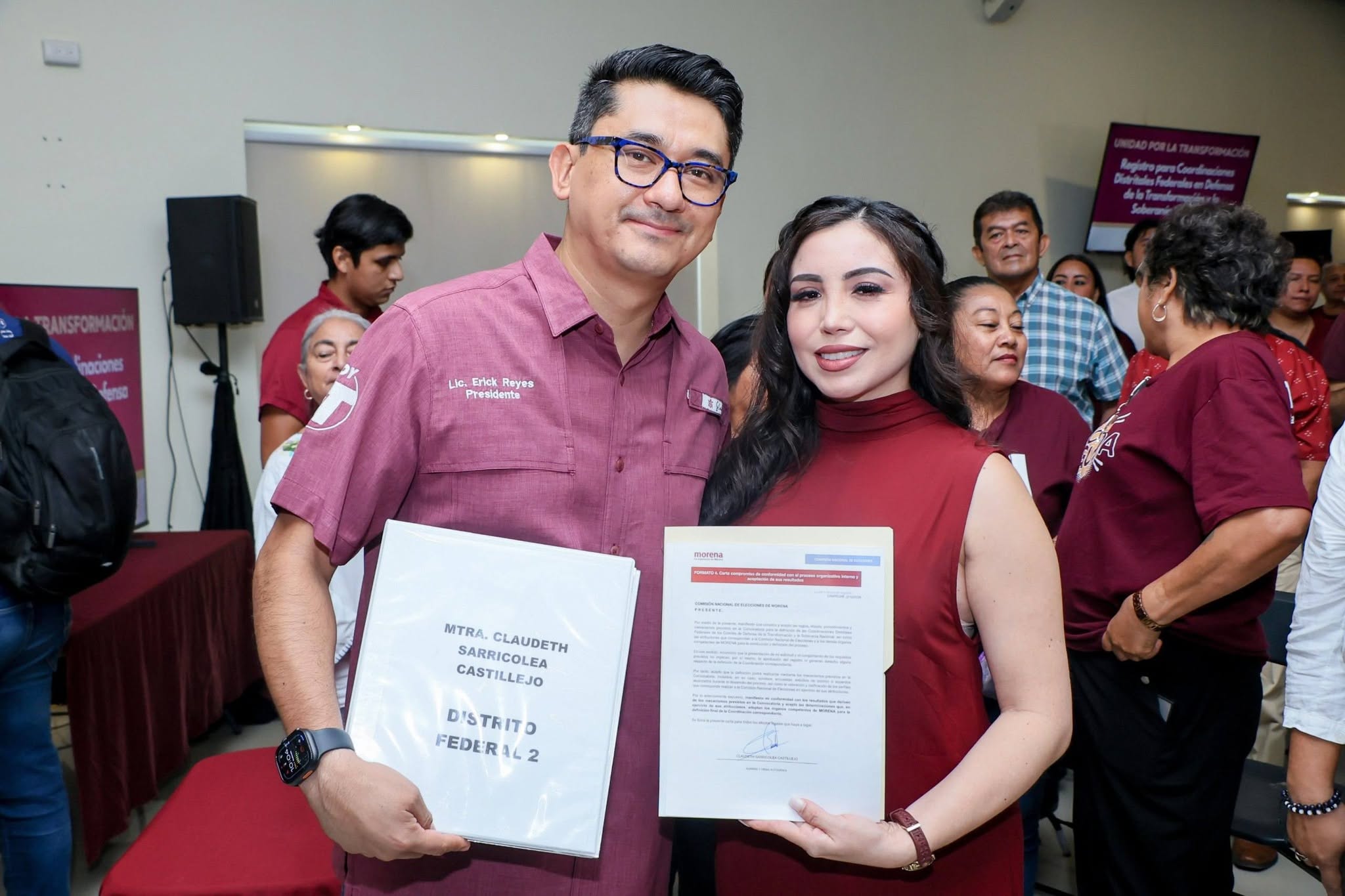 Claudeth Sarricolea solicita licencia para dejar alcaldía de Champotón, va por una legislatura federal