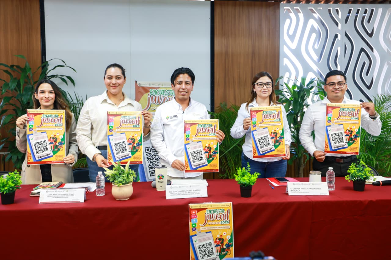 Playa del Carmen lanza la primera Encuesta Juvenil 2026 de Quintana Roo