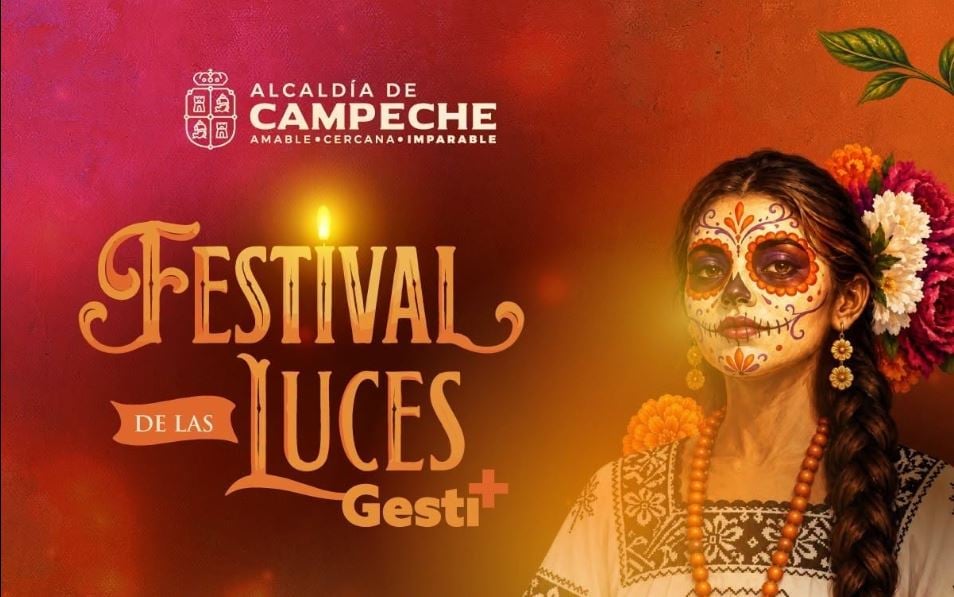 Festival de las Luces Gesti+ se celebrará del 28 al 31 de octubre en Campeche