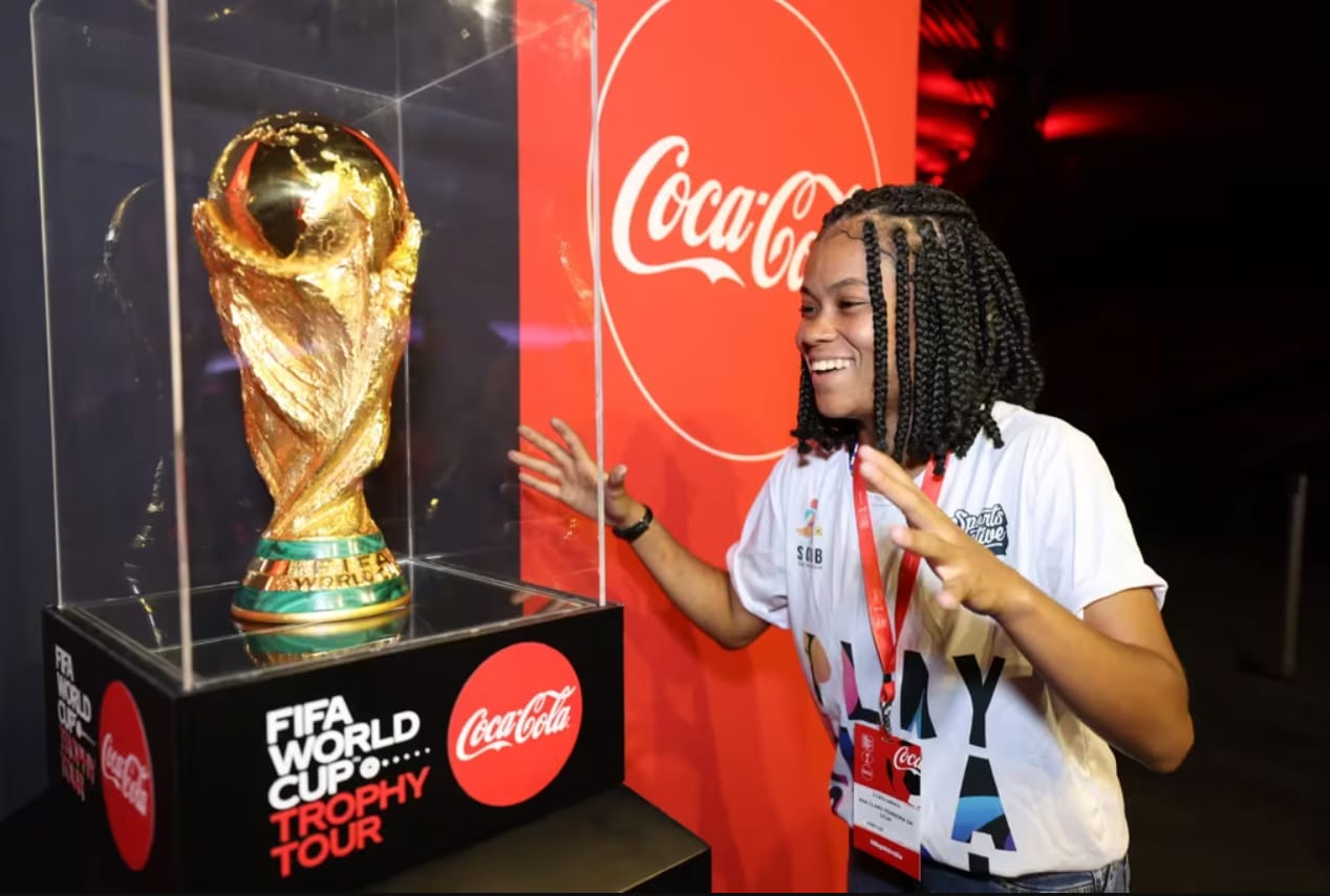 El trofeo original de la Copa Mundial de Futbol de la FIFA 2026 llegará a Mérida 