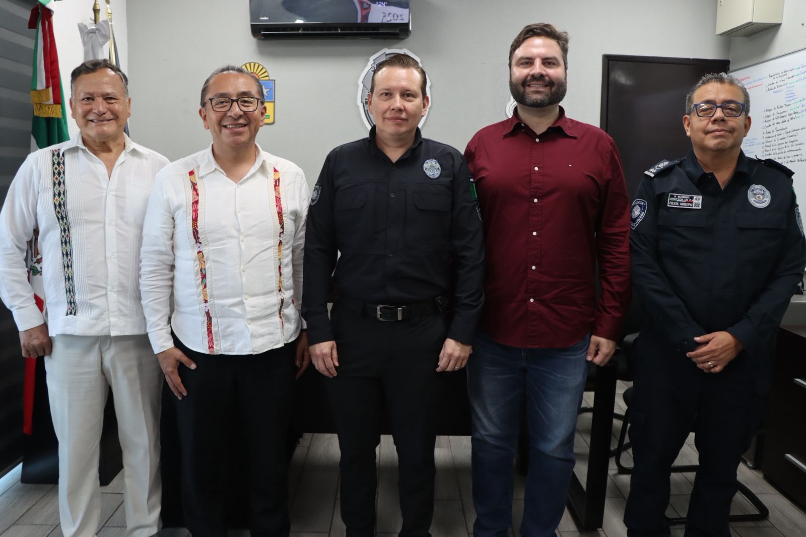 Fortalecen coordinación tecnológica en el C4 de Playa del Carmen