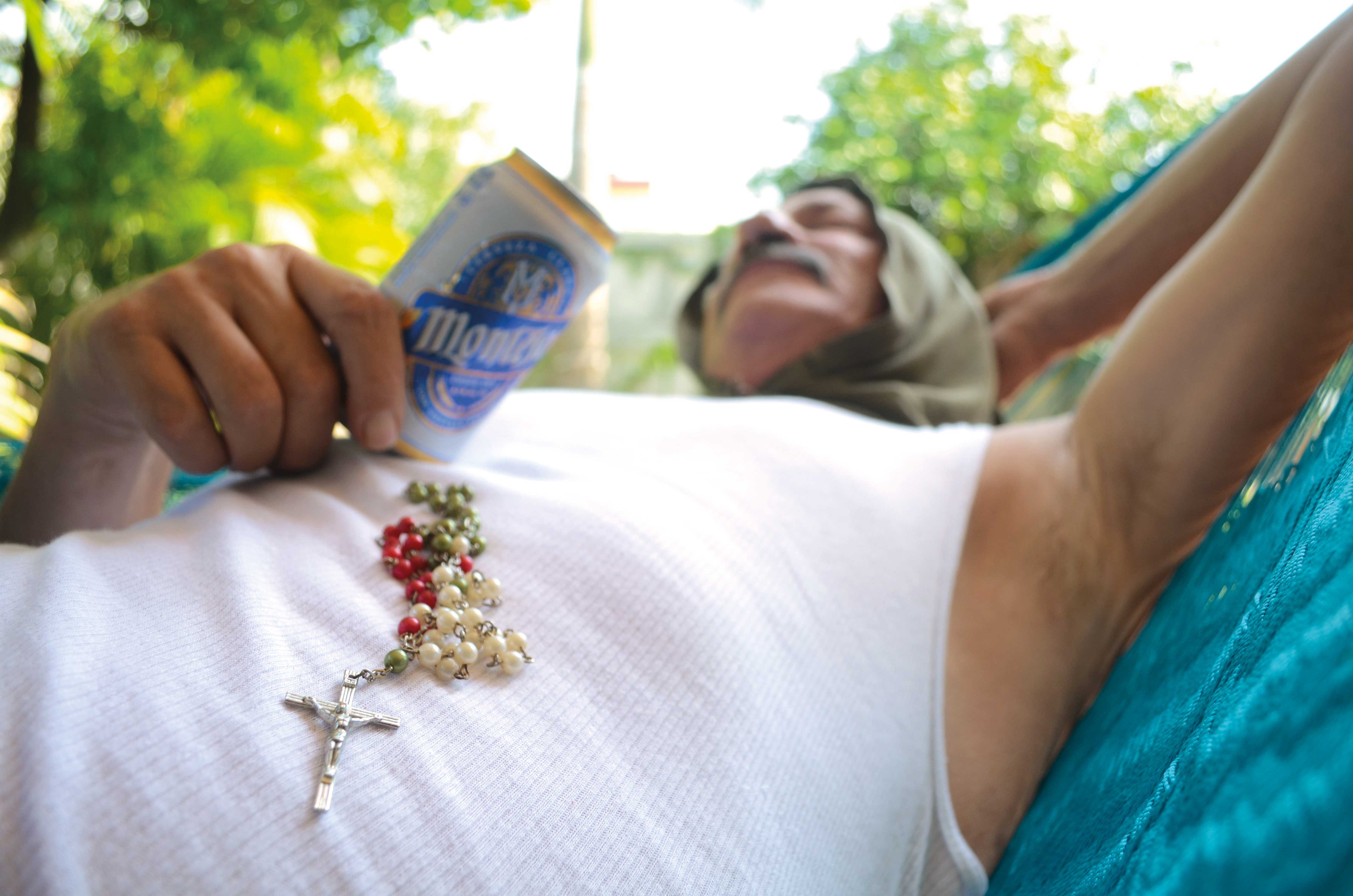 Con la armadura caída