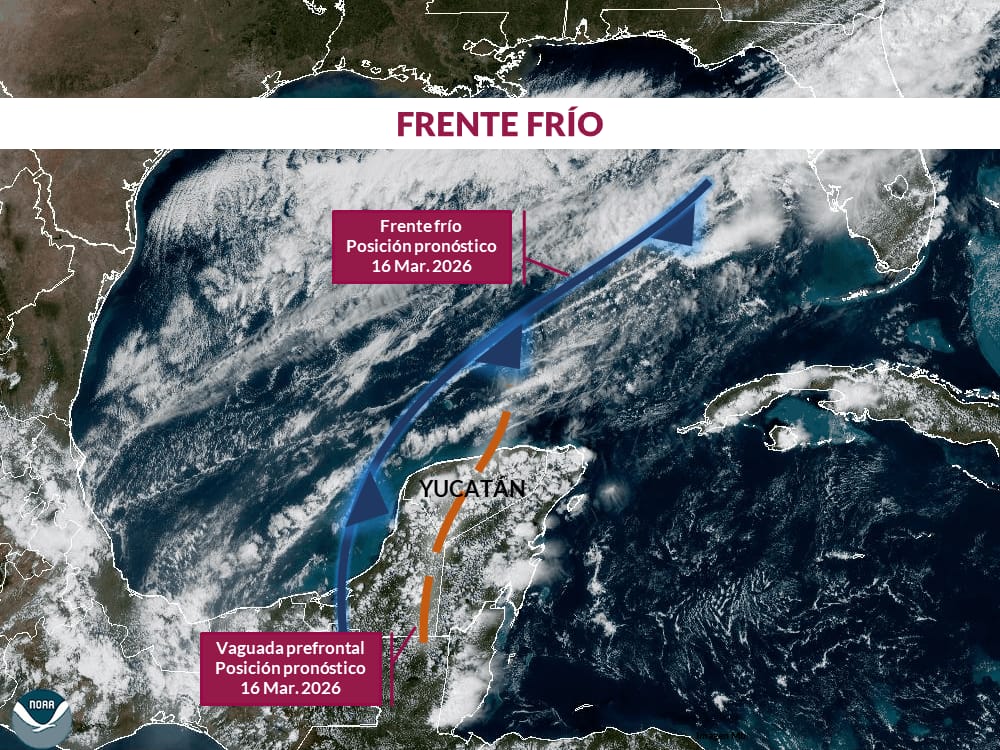 Nuevo frente frío traerá lluvias la próxima semana: Procivy