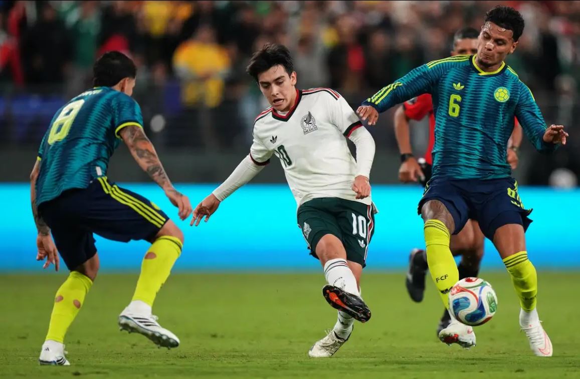 Gilberto Mora brilla en el debut de Rafa Márquez como DT y rescata al Tri ante Colombia