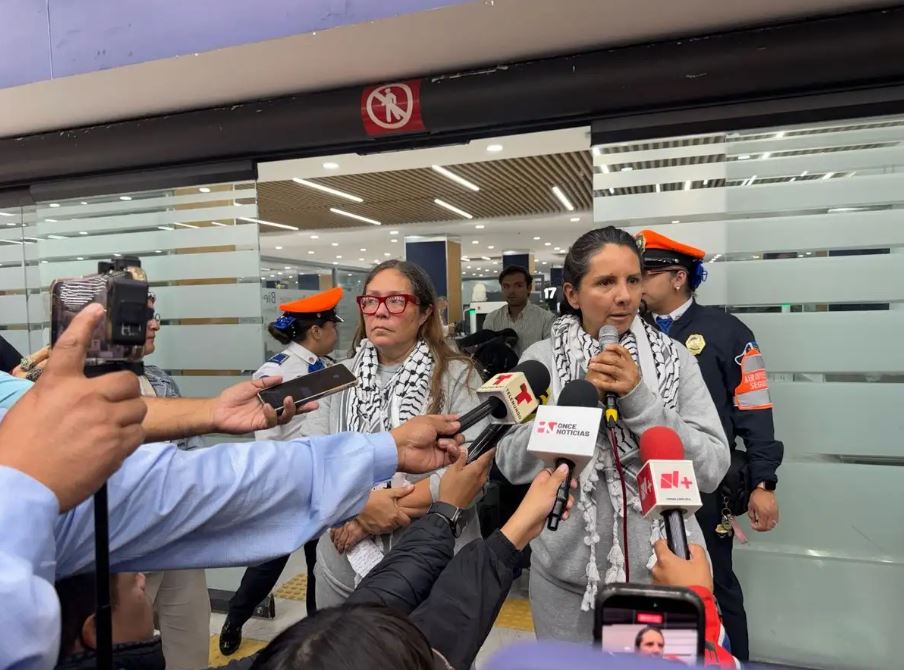 Activistas mexicanas acusan tortura tras ser interceptadas por Israel en flotilla humanitaria Global Sumud