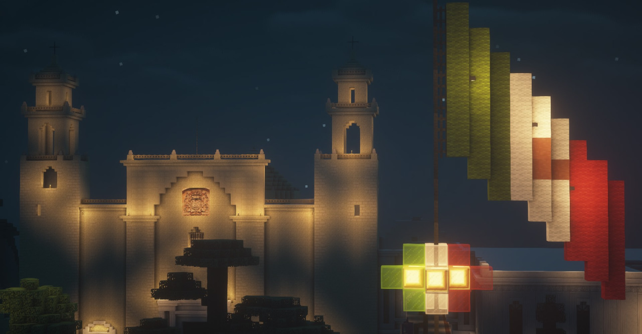 Proyecto de Mérida en Minecraft se adapta a los festejos patrios