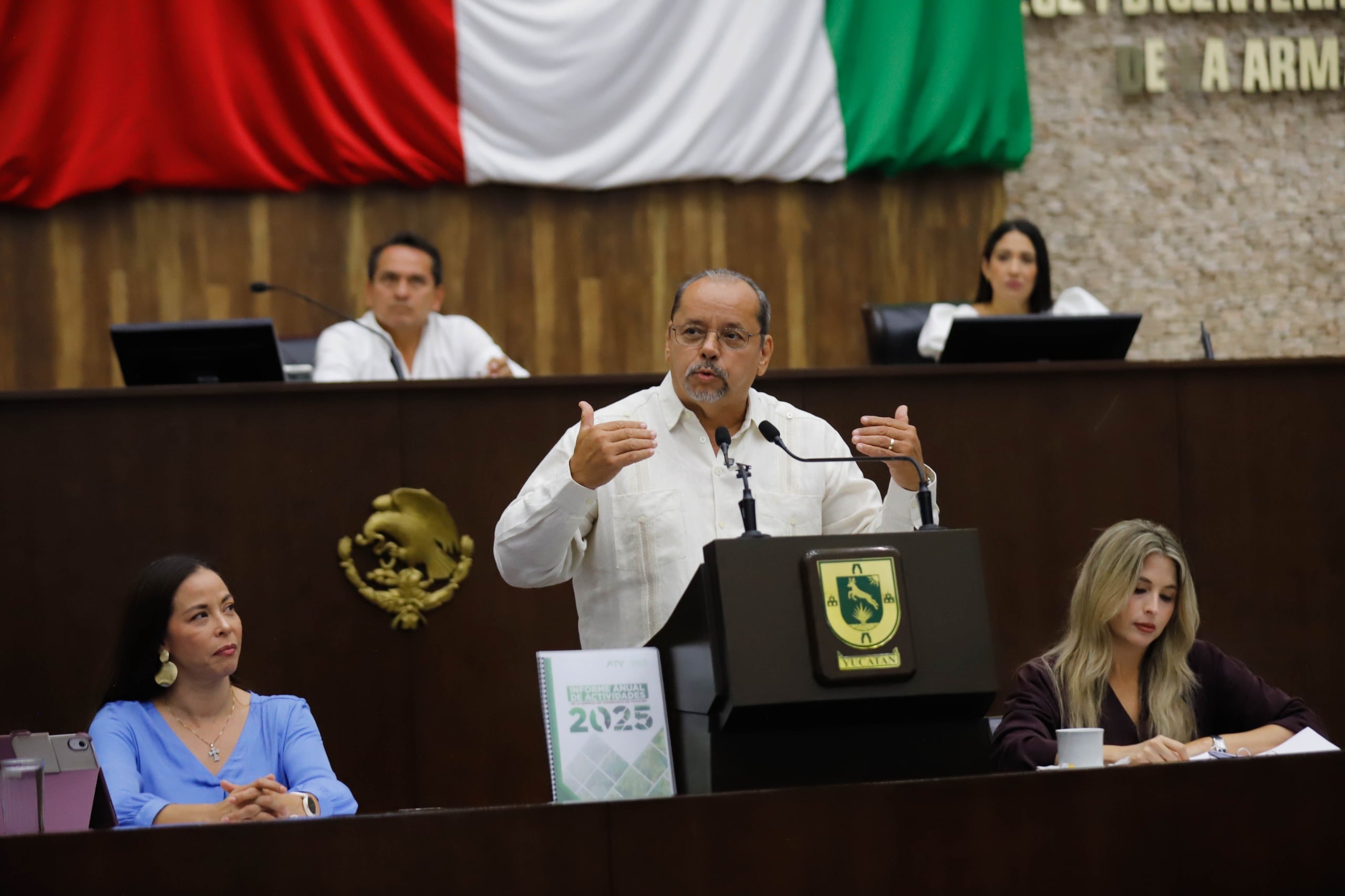 Primer informe ATY: Jacinto Sosa destaca avances; PAN denuncia retroceso en transporte 