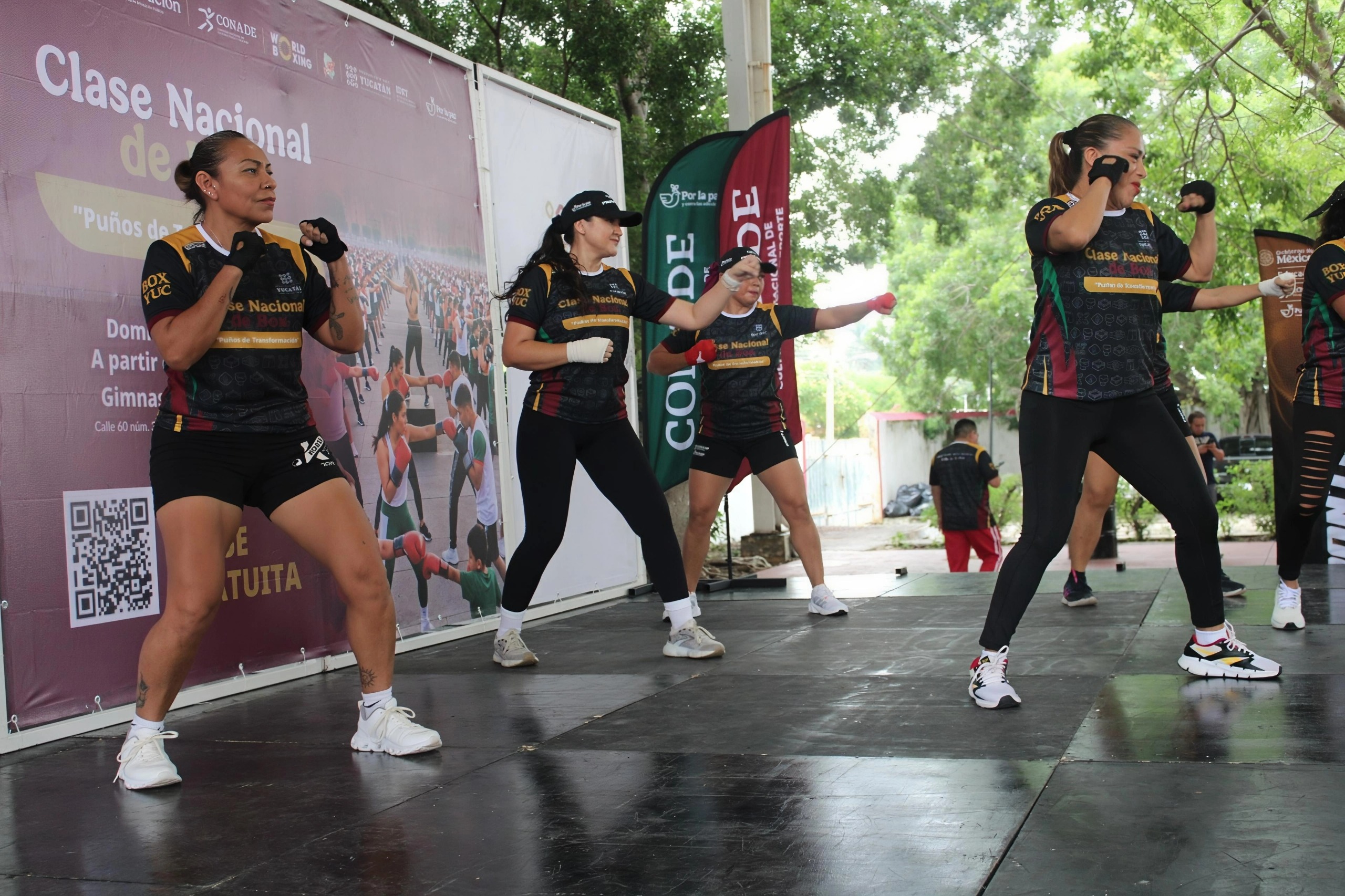 Fomentan el desarrollo personal y la convivencia social con Clase Nacional de Boxeo en Mérida