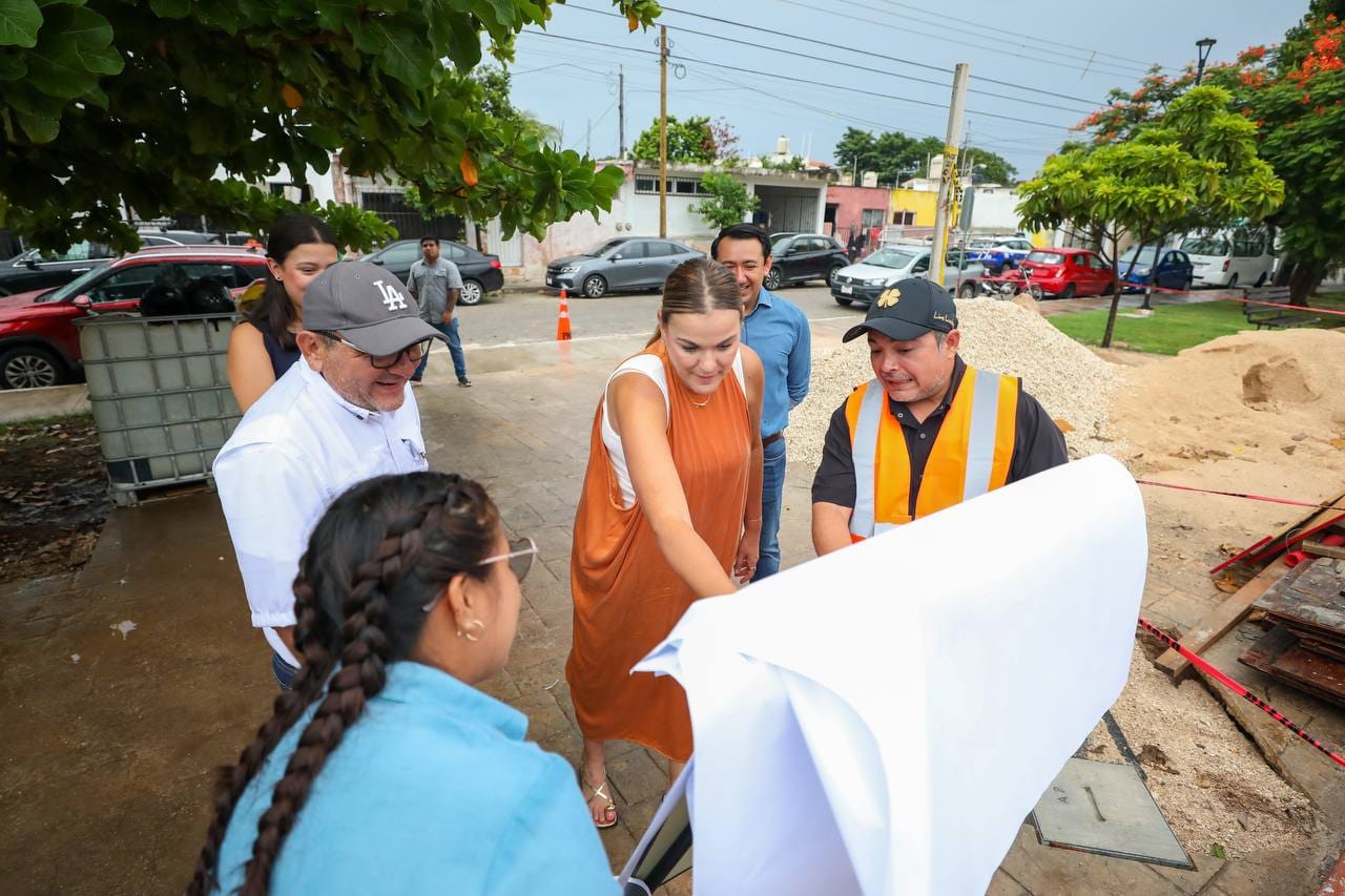 Se incrementan los trabajos de Mérida Enchula para contar con parques y espacios públicos al 100: Cecilia Patrón