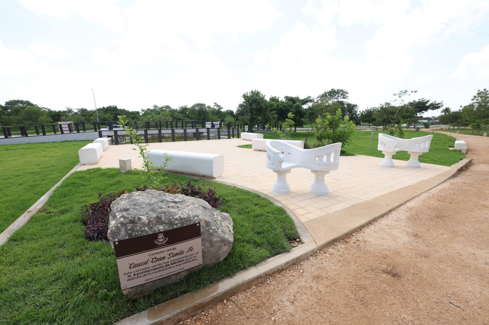 Inaugura Cecilia Patrón el primer corredor verde en su tipo en la historia de Mérida