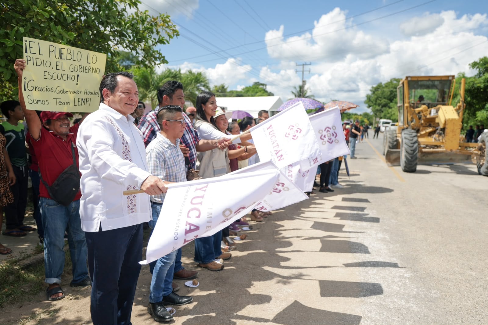 Invierte Renacimiento Maya más de 22 mdp en carretera Sahcabá-Huhí