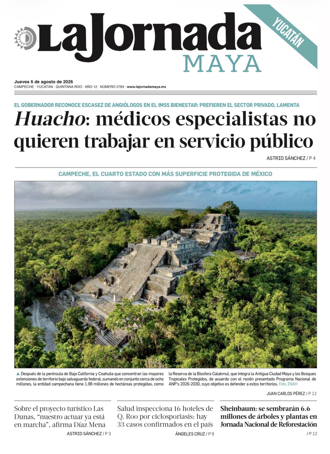 Edición impresa Quintana Roo