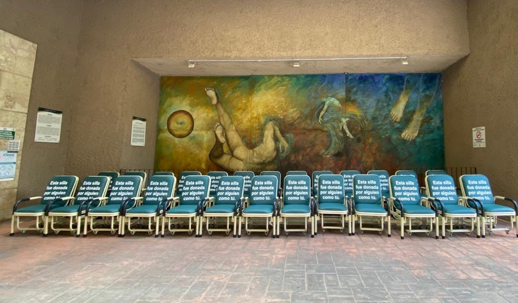 Recibe el hospital 'Ignacio García Téllez' 100 sillas-cama