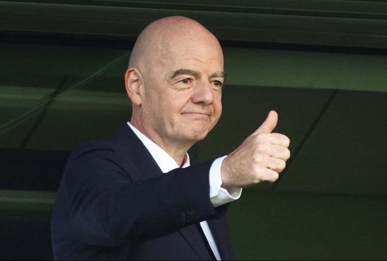 Infantino reapareció en el Mundial Femenil Sub 20 tras escándalo por intentar vender a privados la Copa del Mundo