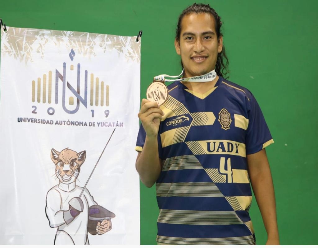 UADY obtiene primera medalla en la Universiada Nacional 2019