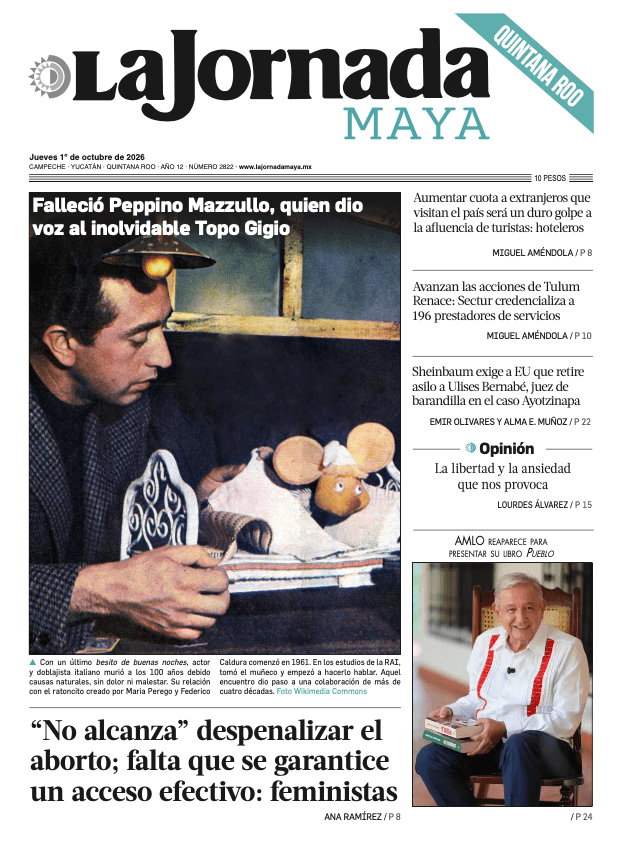 Edición impresa Quintana Roo
