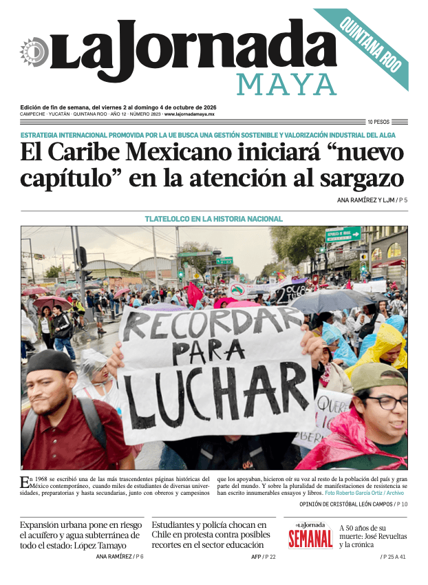 Edición impresa Quintana Roo