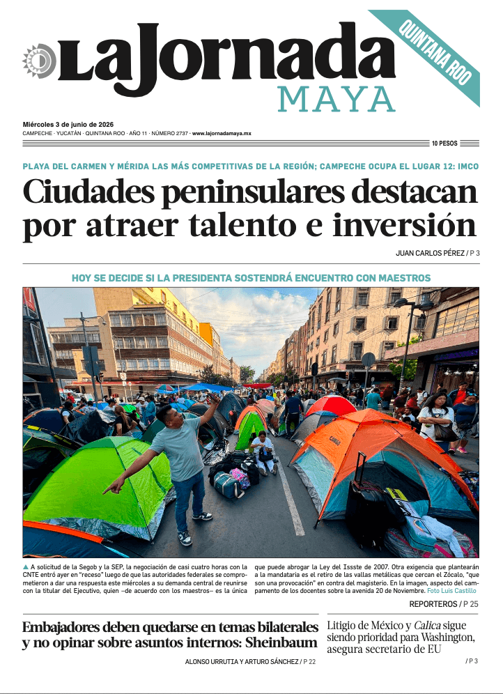 Edición impresa Quintana Roo