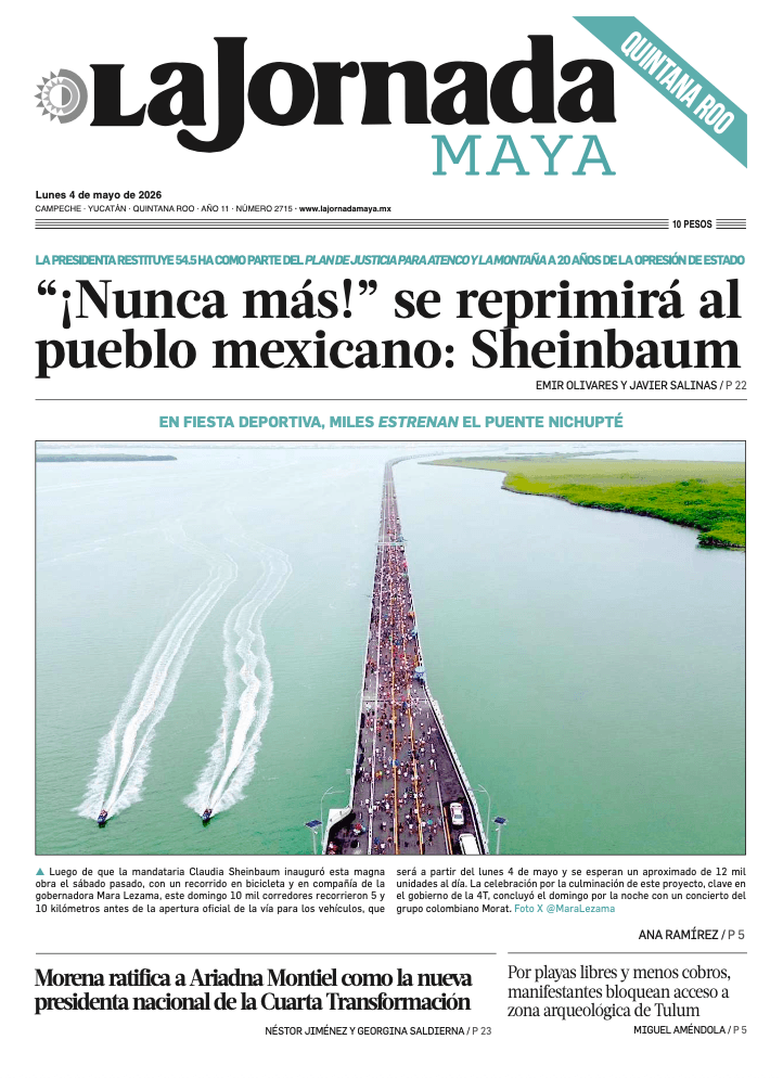 Edición impresa Quintana Roo