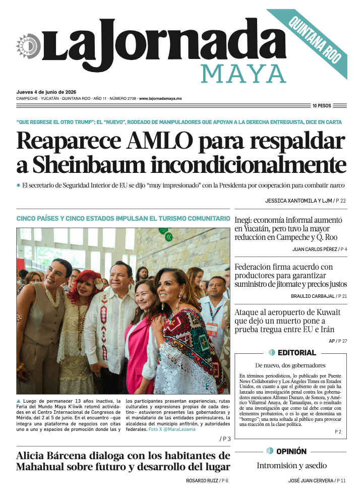 Edición impresa Quintana Roo