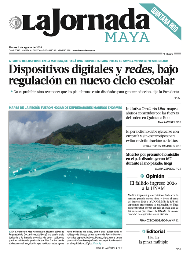 Edición impresa Quintana Roo